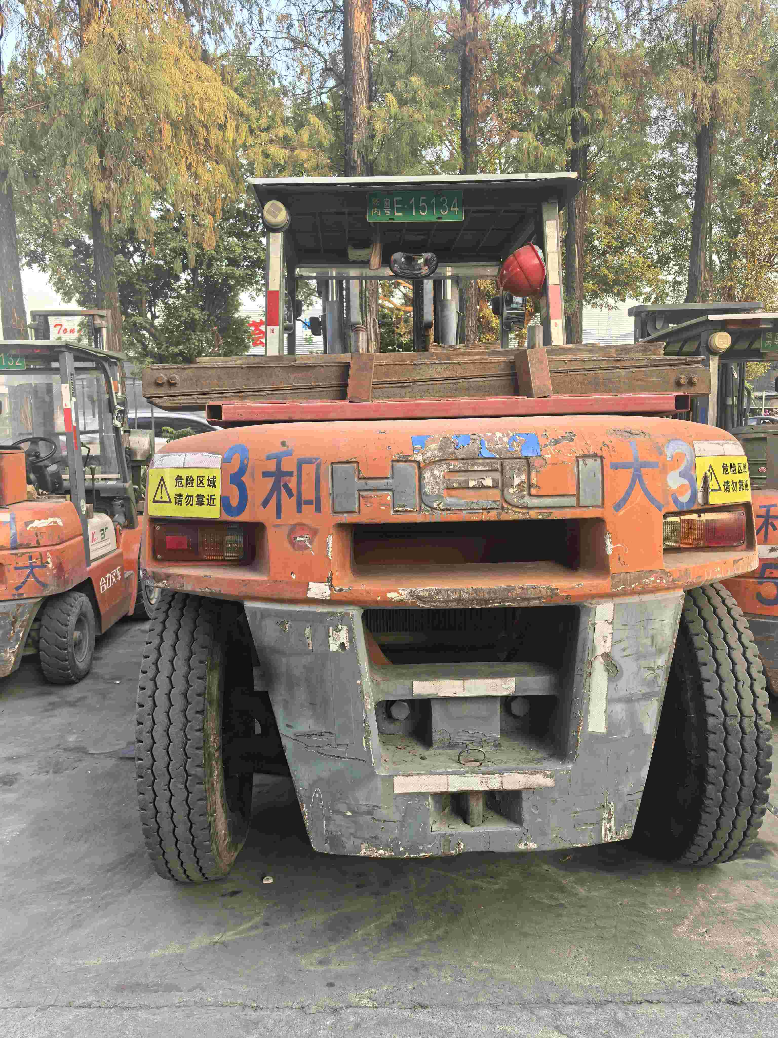 二手合力10吨柴油叉车出租