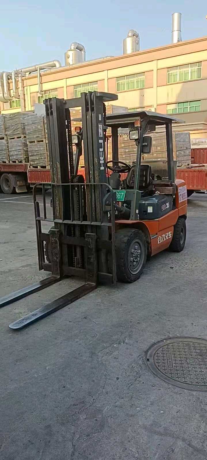 二手合力3.5吨柴油叉车出租