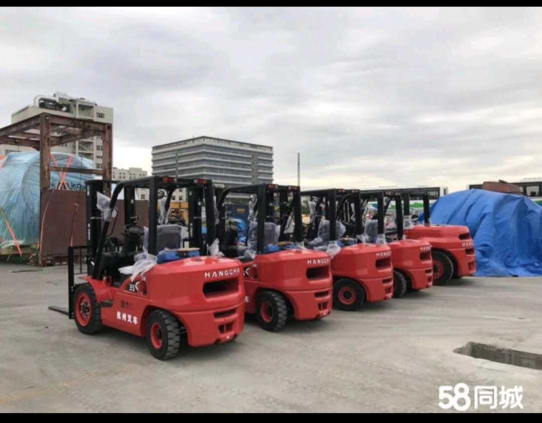 二手杭叉3.5吨柴油叉车出租