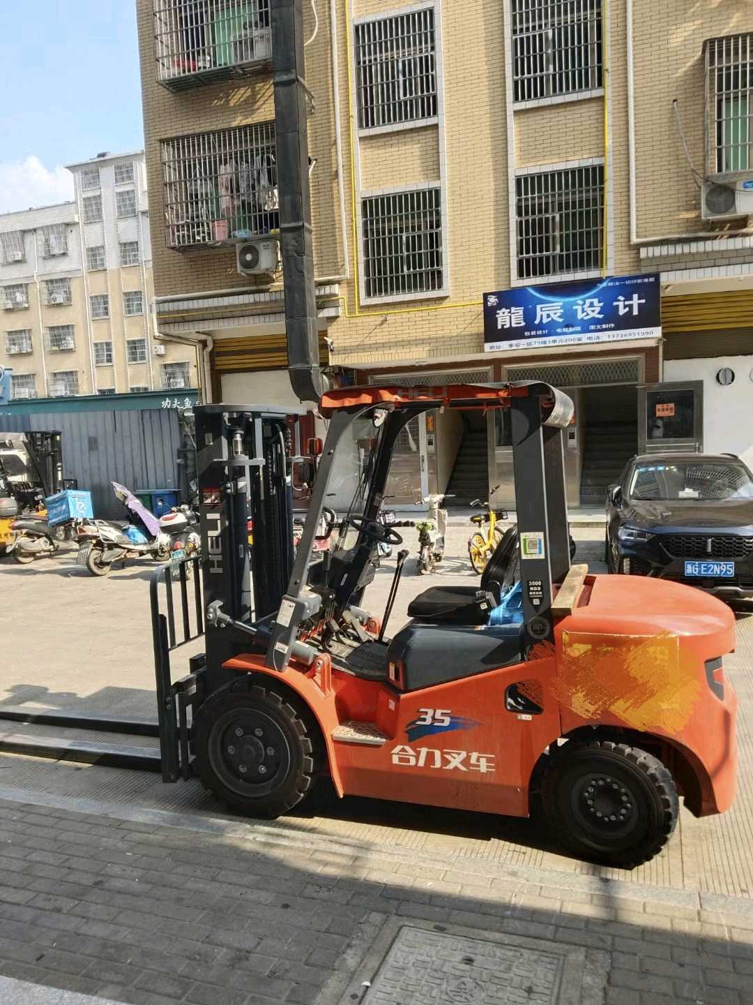 二手合力3.5吨柴油叉车出租