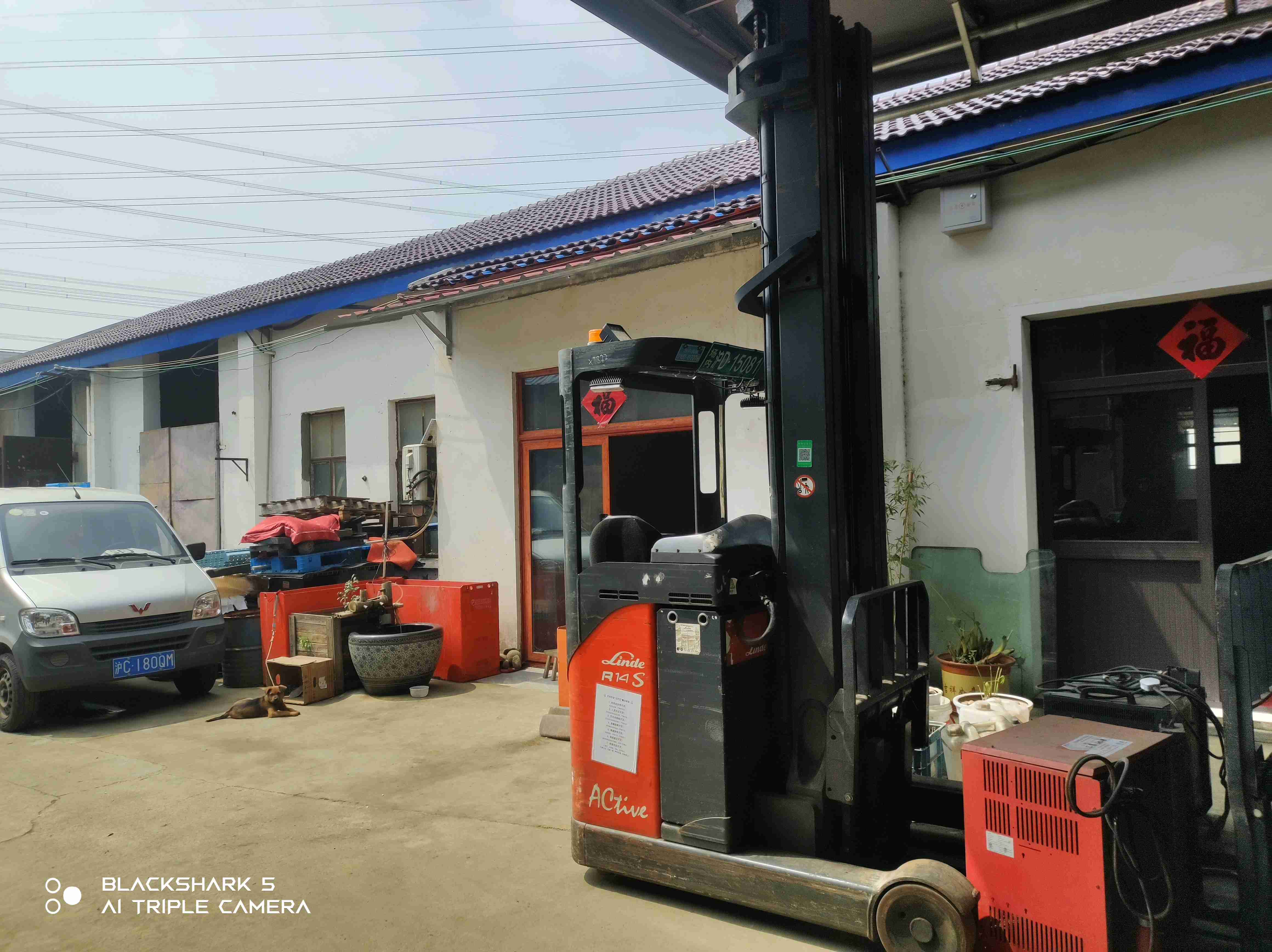 二手林德1.5吨座驾前移式叉车出租