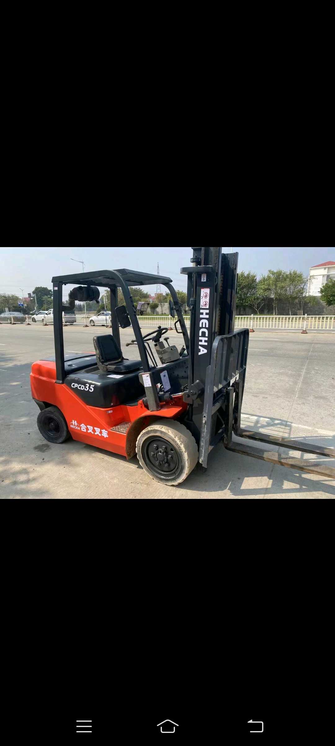 二手龙工3.5吨柴油叉车出租