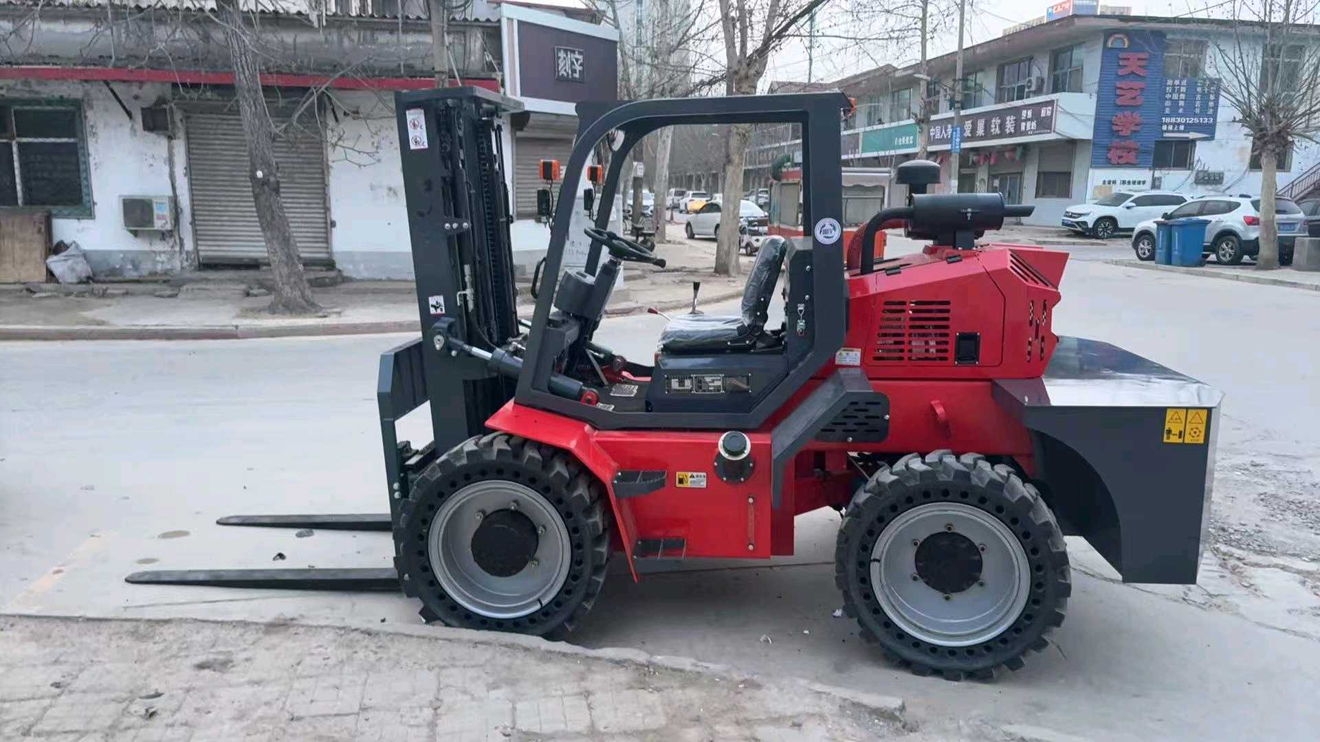 二手杭叉3.5吨柴油叉车出租