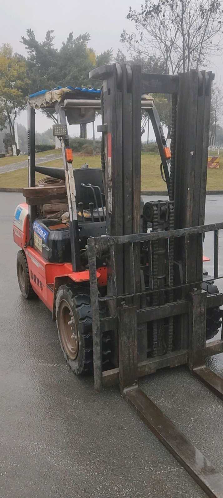 二手杭叉3.5吨柴油叉车出租
